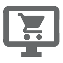 E-commerce web design icon