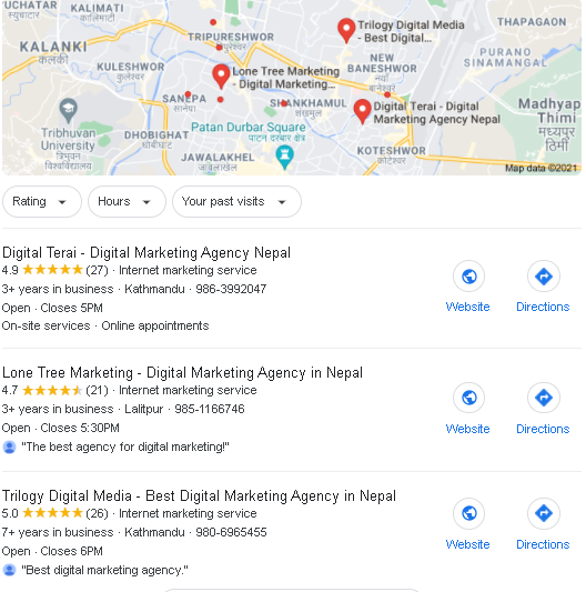 download google maps business