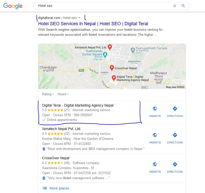Google My Business Optimization In Nepal