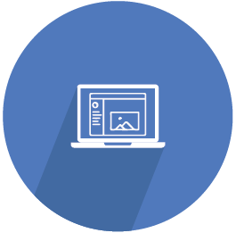 Sitemap and wireframe development icon